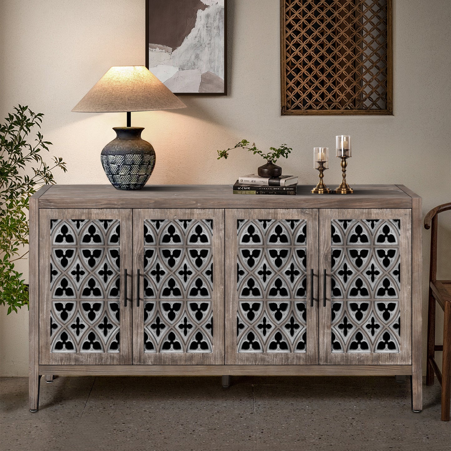Antique Cabinet, American Country Style