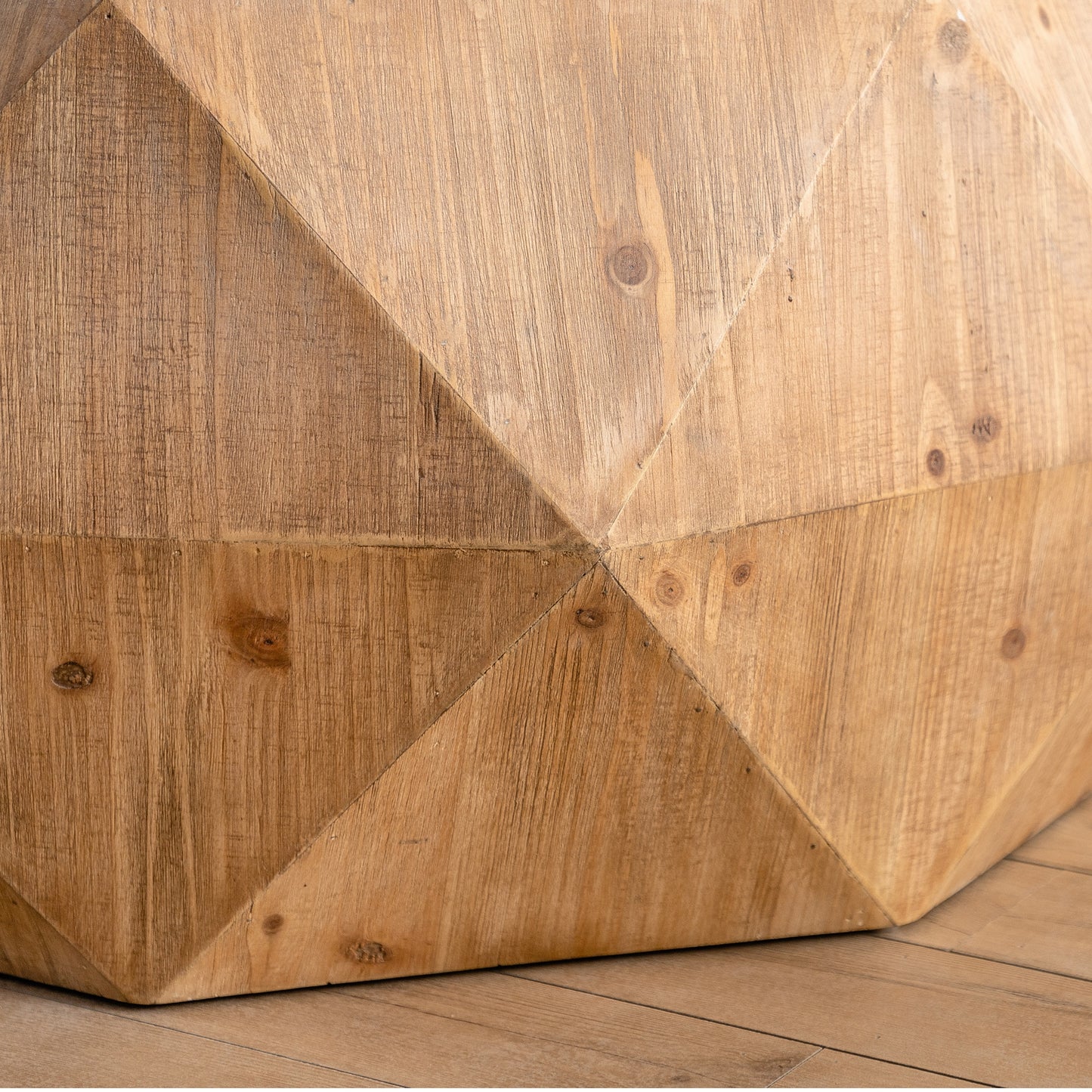 Three-dimensional Embossed Pattern Design Coffee Table