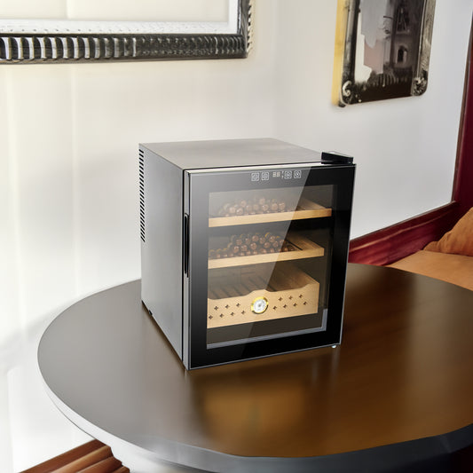 50L Electric Humidor, 300 Counts Capacity Cigar