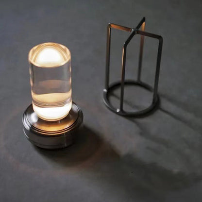 Simple Retro USB Rechargeable Table Lamp Nordic Luxury Hotel
