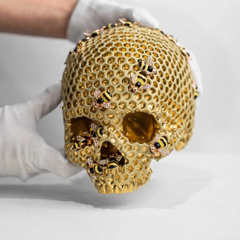 Skull Design Desktop Decorations Ornaments Art Crafts