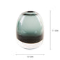 Belgian Design Light Luxury Transparent Glass Vase