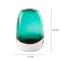 Belgian Design Light Luxury Transparent Glass Vase
