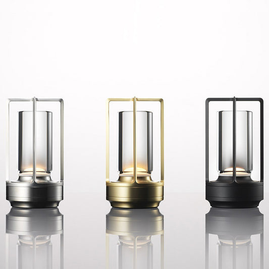Simple Retro USB Rechargeable Table Lamp Nordic Luxury Hotel