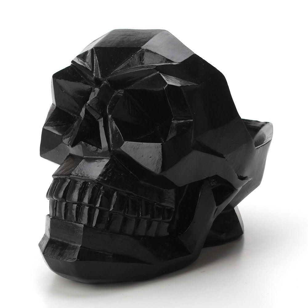 Skull desktop organizer storage box
