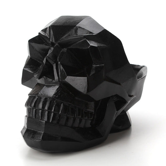 Skull desktop organizer storage box