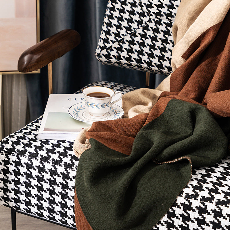 Knitted Office Nap Blanket Nordic Style