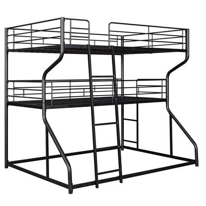 Full XL over Twin XL over Queen Size Black