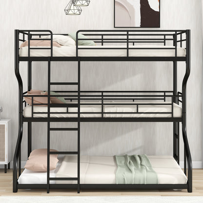 Full XL over Twin XL over Queen Size Black