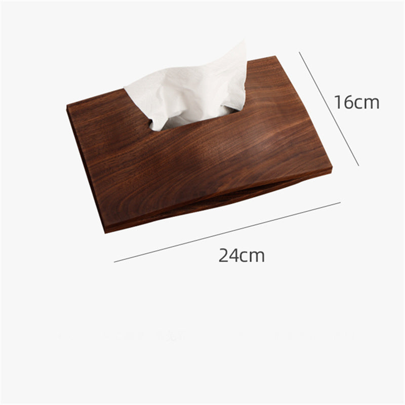 Nordic Solid Wood Desktop Tissue Box