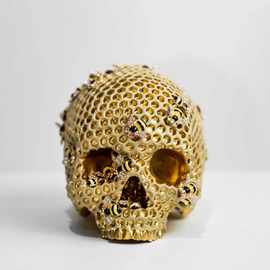 Skull Design Desktop Decorations Ornaments Art Crafts